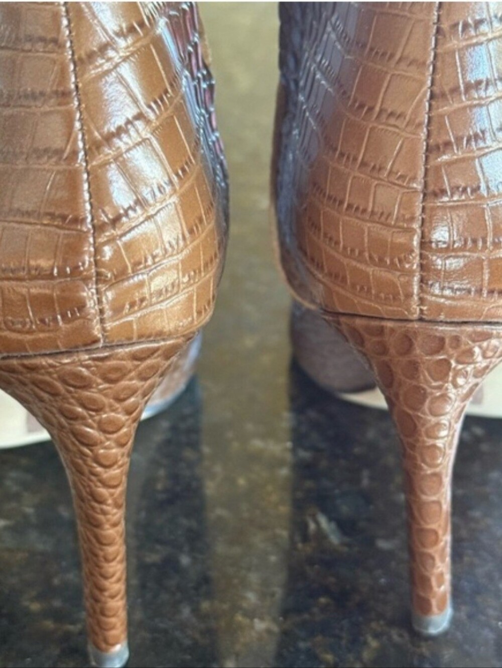 Sam Edelman Boots Croc ~ Knee High - Picture 6 of 8